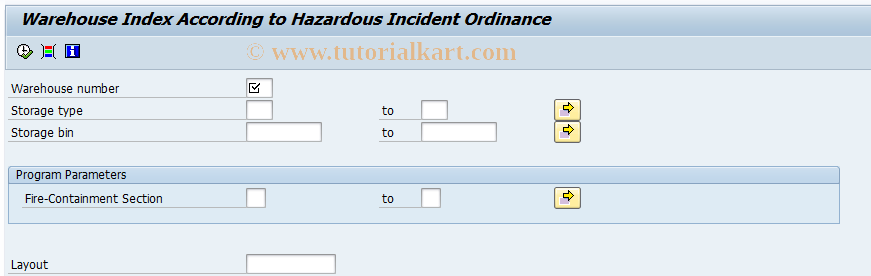 SAP TCode LX08 - Accident Regulations List