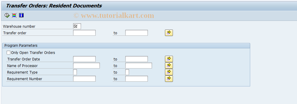 SAP TCode LX11 - Document overview