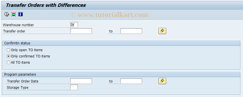 SAP TCode LX13 - Analysis of differences