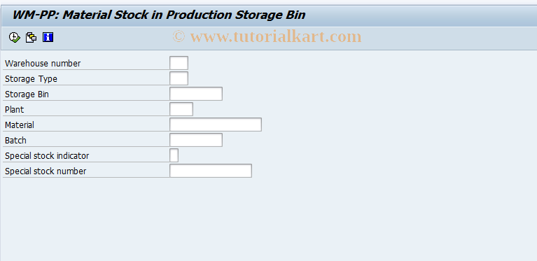 SAP TCode LX40 - Material Situation Production Storage Bin