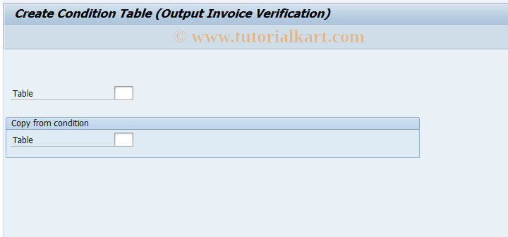 SAP TCode M811 - Create Message Condition Table (IV)