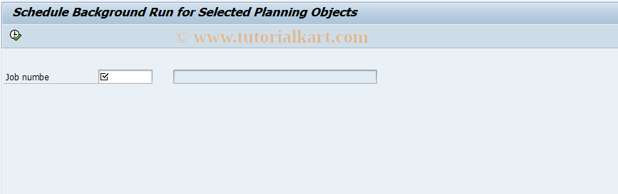 SAP TCode MC8G - Schedule Mass Processing