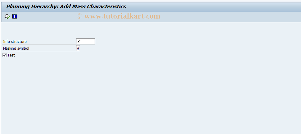 SAP TCode MC9E - Info Structure: Add to General Characteristic 