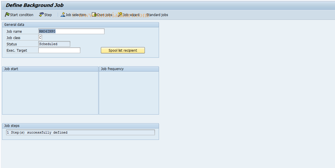 SAP TCode ME1B - Redetermine Info Record Price