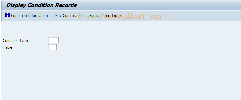 SAP TCode ML32 - Display Vendor Conditions