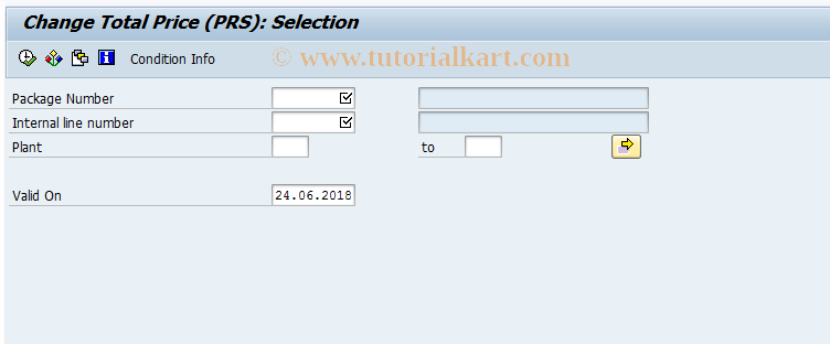 SAP TCode ML43 - Change Vendor Conditions