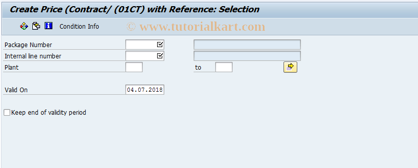 SAP TCode MLV6 - Create Other