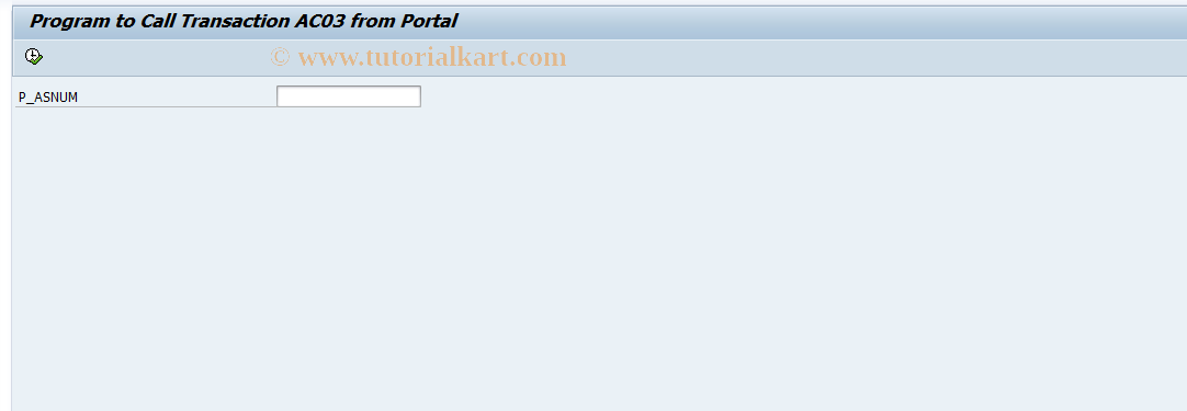 SAP TCode MMSRVAC03 - Display Service Master from Portal