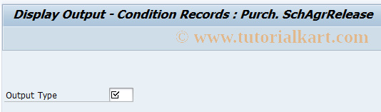 SAP TCode MN12 -  Display  Message: Schd. Agmt. Schedule