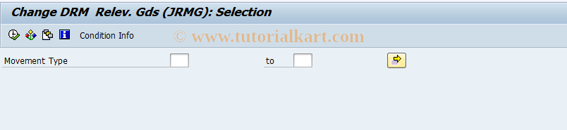 SAP TCode MN22 - Change Condition: Inventory Mgmt