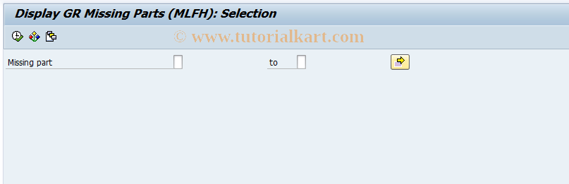 SAP TCode MN23 - Display Condition: Inventory Mgmt