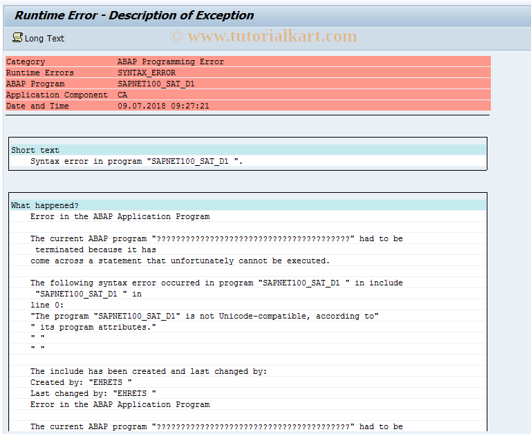 SAP TCode NET100_SAT_D1P - Demo: Service & Templates Mixed Mode