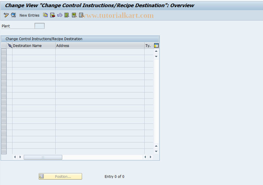 SAP TCode O10CXT - Change Destination for XSteps