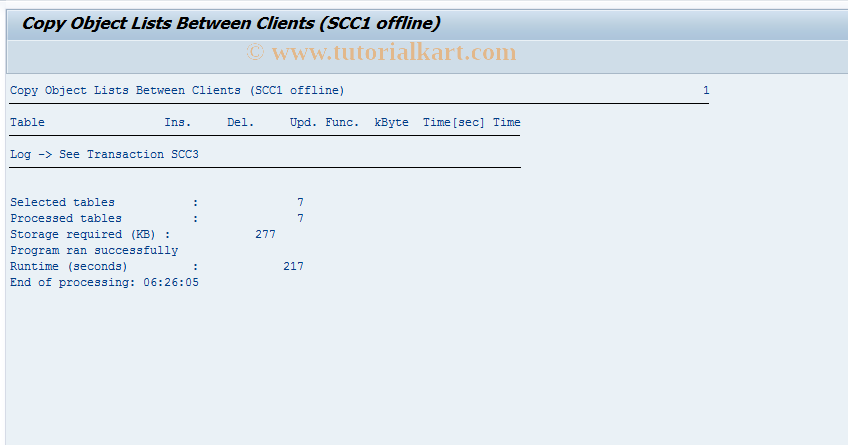 SAP TCode O23C_VHUMI - Copy Material Ident. Characteristics