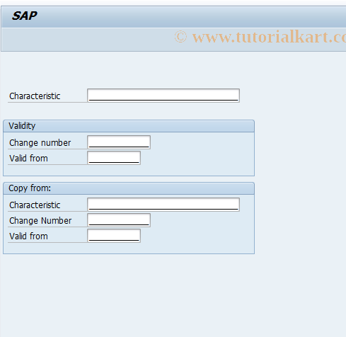SAP TCode O26X - Change Charac. with PP-PI Attributes