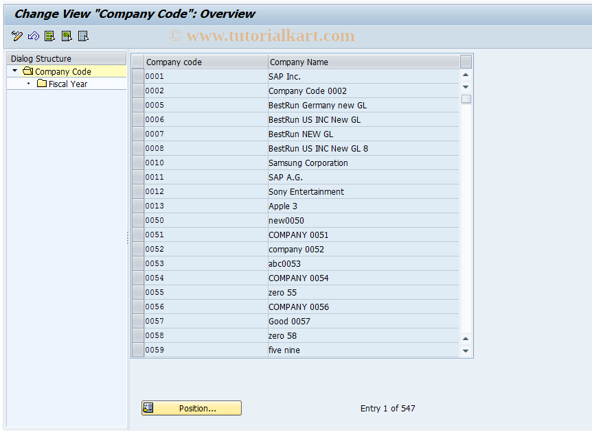 SAP TCode OAAR - C AM Year-end closing by area