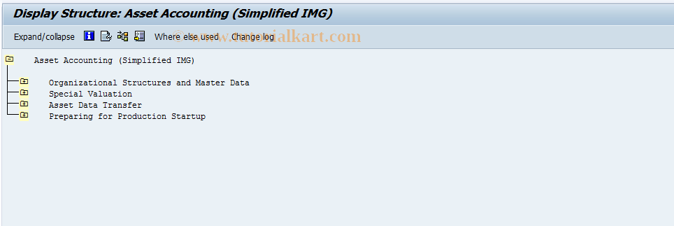 SAP TCode OASI - FI-AA Implementation Guide (smart)