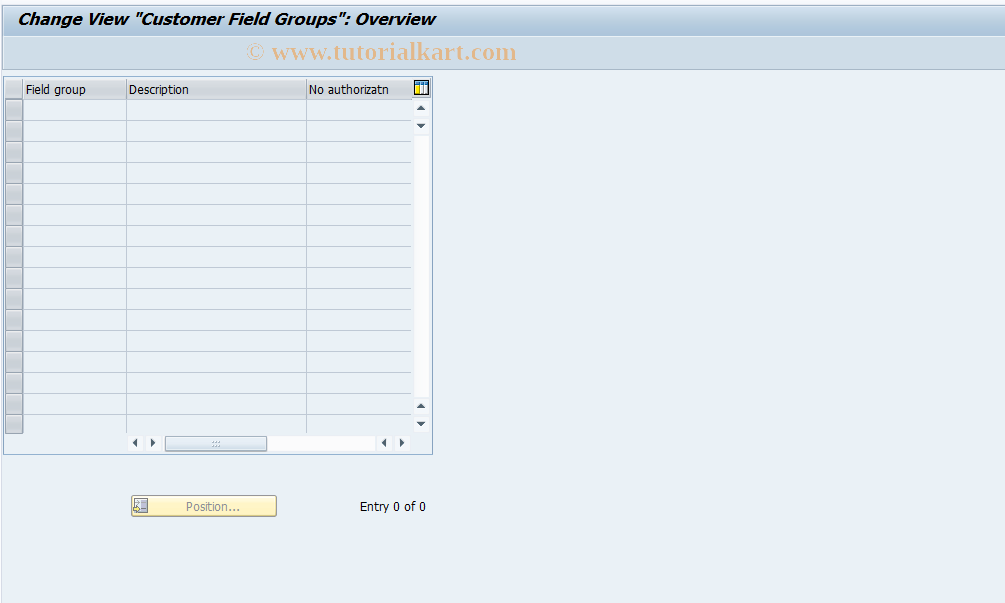 SAP TCode OB31 - C FI Maintain Table T055G