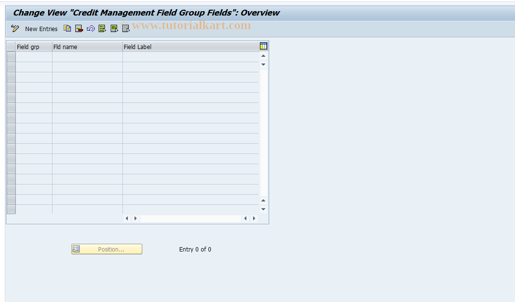 SAP TCode OB33 - C FI Maintain Table T055