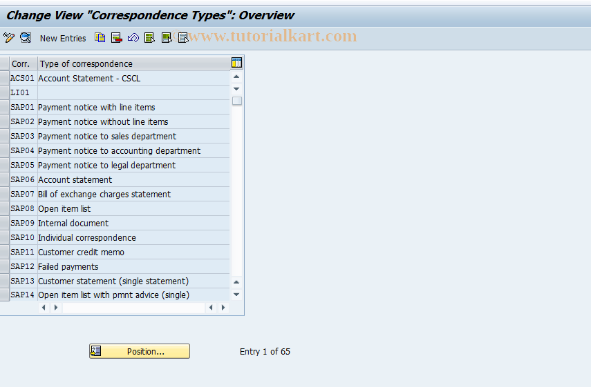 SAP TCode OB77 - C FI Maintain Table T048/T048T