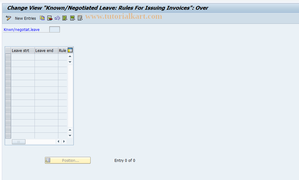 SAP TCode OBAM - C FI Maintain Table T052R