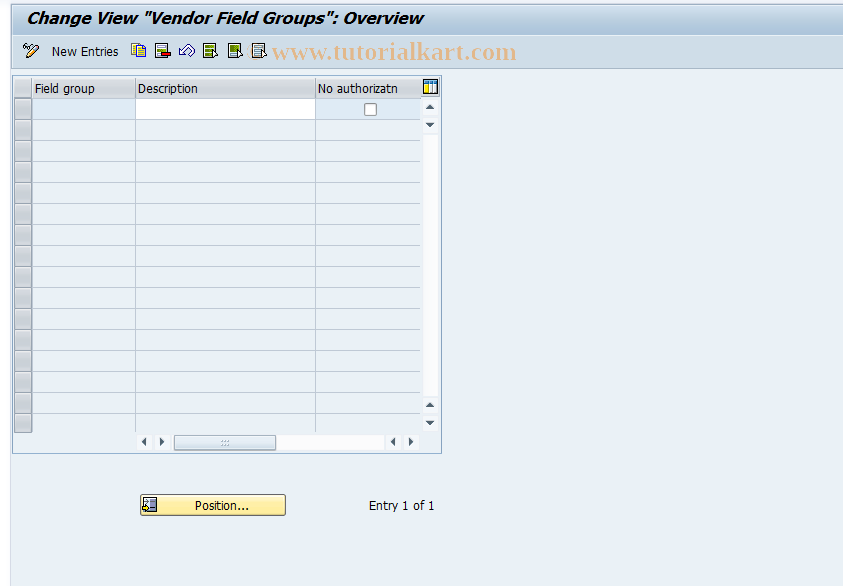 SAP TCode OBAT - C FI Maintain Table T055G