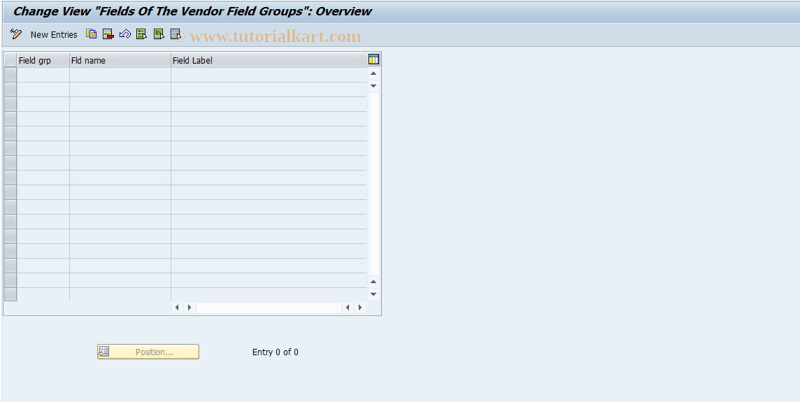 SAP TCode OBAU - C FI Maintain Table T055