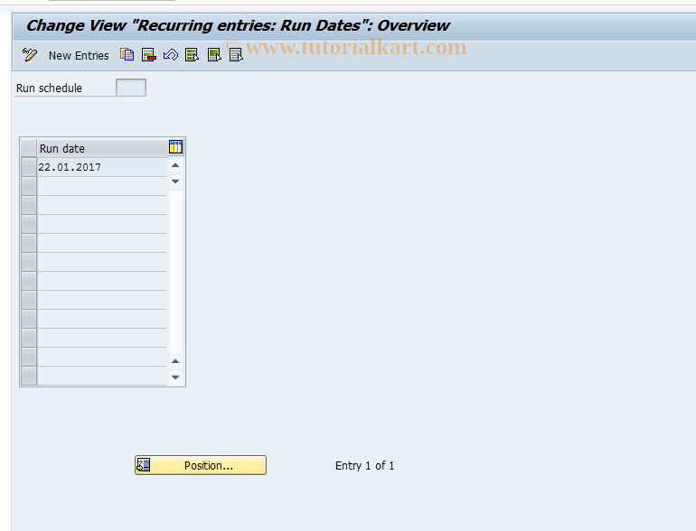 SAP TCode OBC2 - C FI Maintain Table T054A