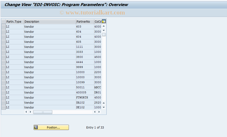 SAP TCode OBCE - C FI Maintain Table T076S