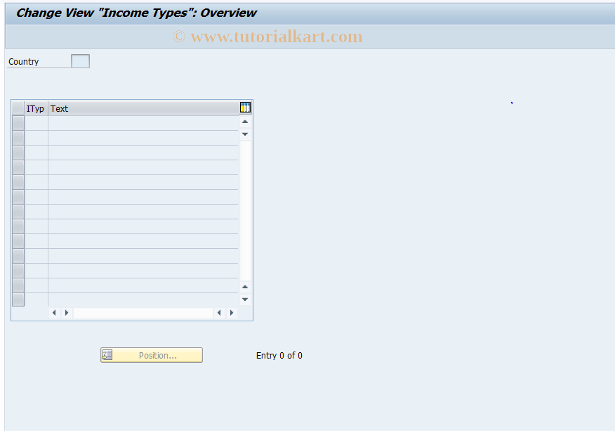 SAP TCode OBDA - C FI Table T059E + T059G Maintenance