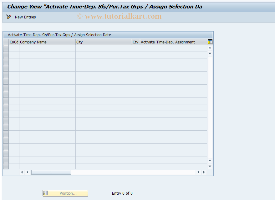 SAP TCode OBDJ - C FI Maintenance  Table V_T001_UMKRS_Z