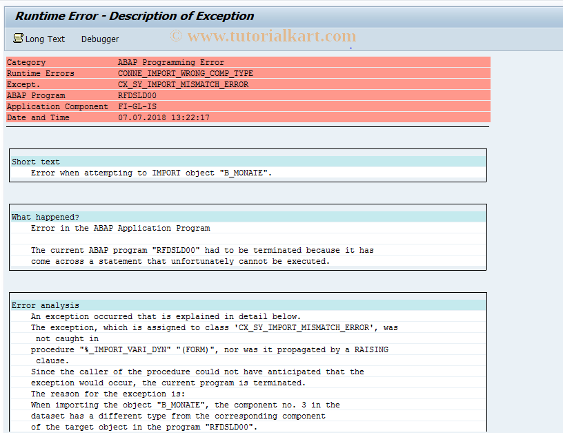 SAP TCode OBK2 - C FI Year End Customer Account  Balances