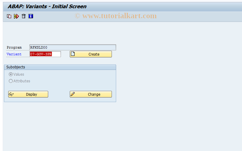 SAP TCode OBK5 - C FI Year End Vendor Account  Balances