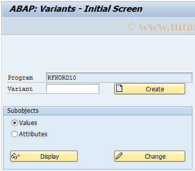 SAP TCode OBKA - Account Statement Correspondence