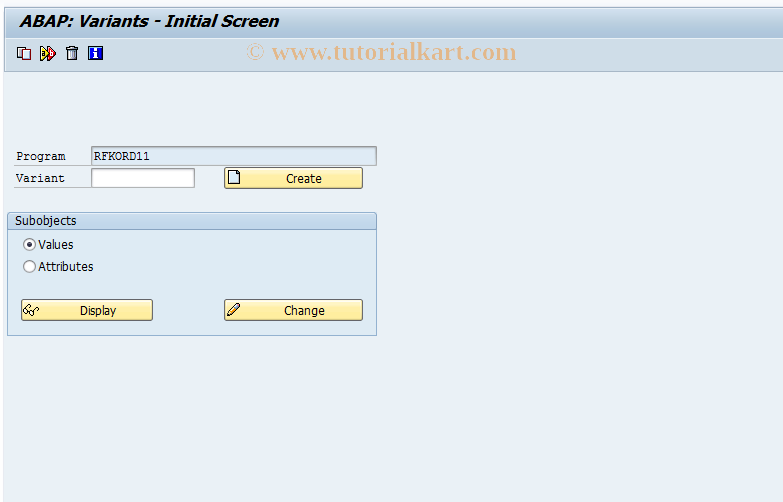 SAP TCode OBKE - Customer Stmnt Corresp.Account Stmnt