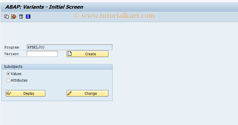 SAP TCode OBM4 - C FI Month End Compact Document Journal