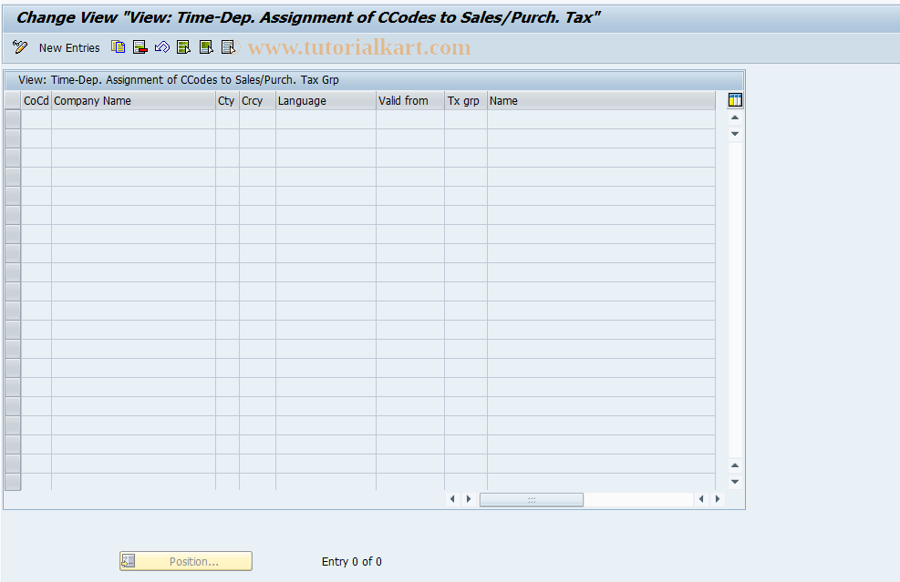 SAP TCode OBVU - C FI Maintain View