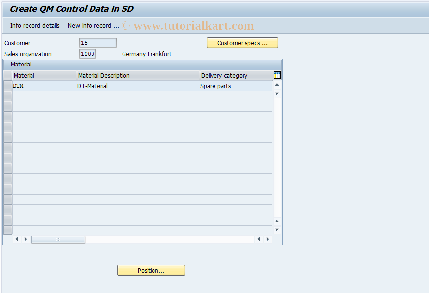 SAP TCode OCBY - Create Corporate Chart of Accounts