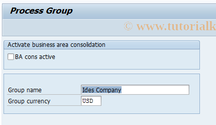 SAP TCode OCC0 - Central Group Table