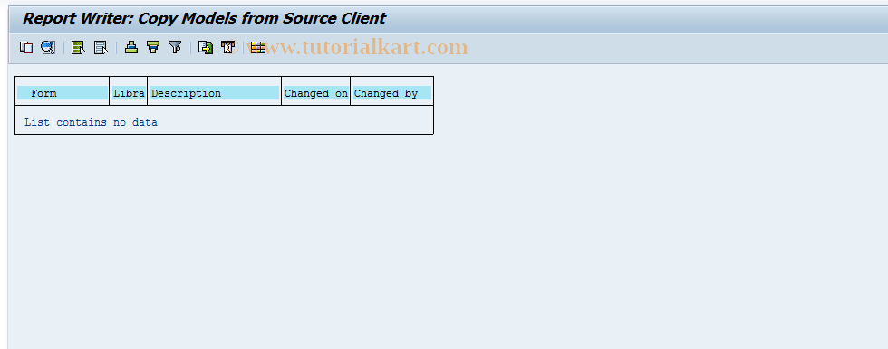 SAP TCode OCMI - Import models cost elements