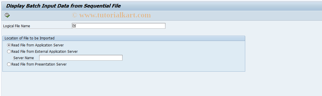 SAP TCode OD93 - Display Document File