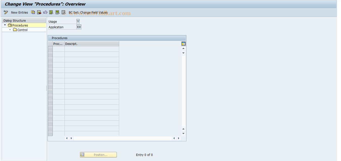 SAP TCode OEH7 - EHS: Variant Matching Procedure