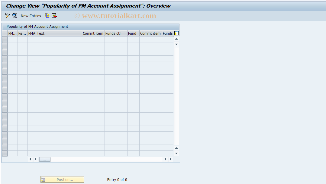 fm account assignment sap