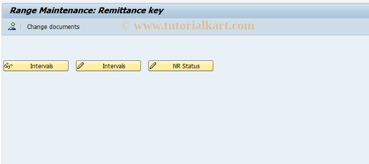 SAP TCode OHX3 - Maintain number ranges for 3PR