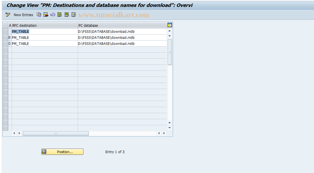 SAP TCode OIDU - PM Download