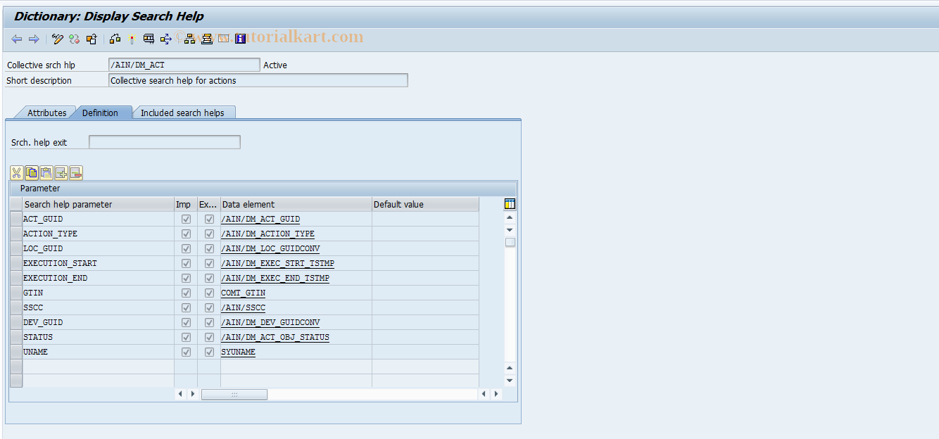 SAP TCode OIPL - Plant Maintenance /Service search help