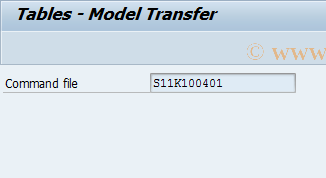 SAP TCode OIY1 - C PM Transport Table Settings