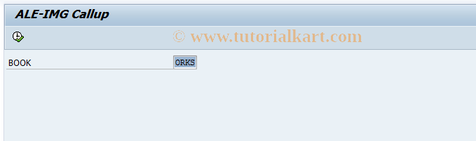 SAP TCode OKM0 - Display IMG Structure