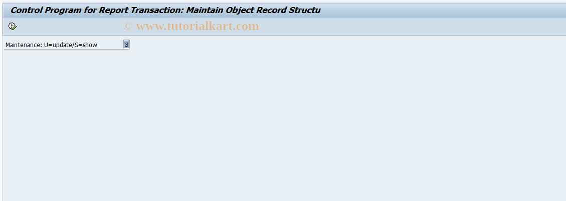 SAP TCode OKQ5 - Maintain Hierarchy Struct. (General)