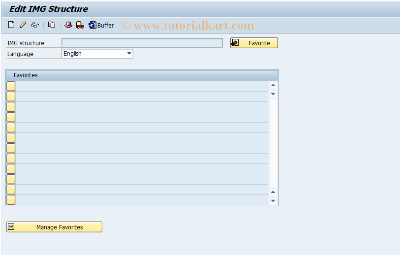 SAP TCode OLPR - Customizing for Project System